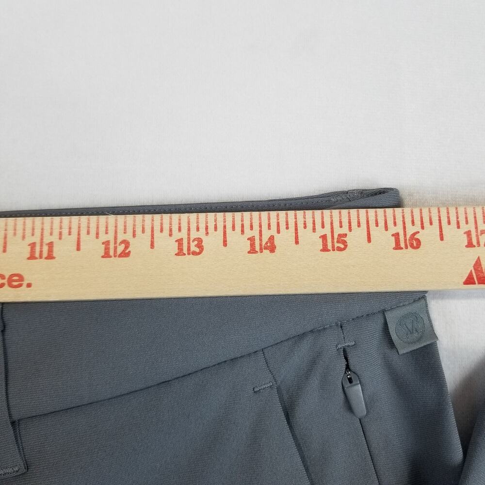 Lululemon Pants Mens 32x27 ABC Commission Warpstreme Slim Gray Chino M5AF0S - Picture 7 of 10